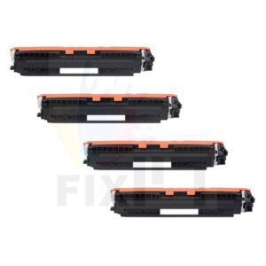 ארבעה טונרים תואמים HP 128A CE320A