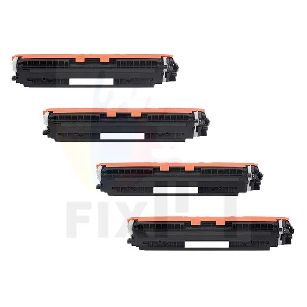 ארבעה טונרים תואמים HP 128A CE320A