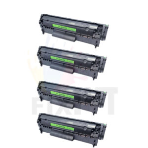 ארבעה טונרים תואמים HP 12A Q2612A