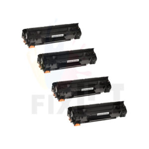 ארבעה טונרים תואמים HP CF283X