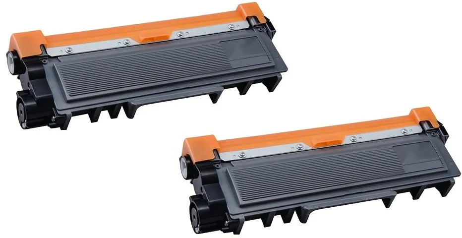 זוג טונרים שחורים תואמים Brother TN2310