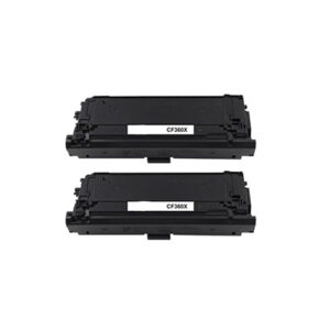 זוג טונרים תואמים HP CF360X