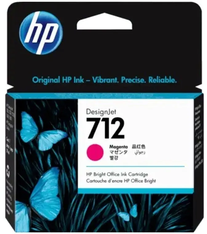 ראש דיו אדום מקורי HP 3ED68A 712