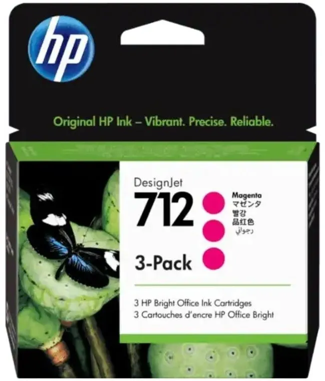 ראש דיו אדום מקורי HP 3ED78A 712