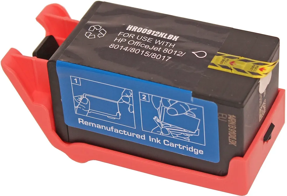 ראש דיו שחור תואם HP 3YL84AE 912XL