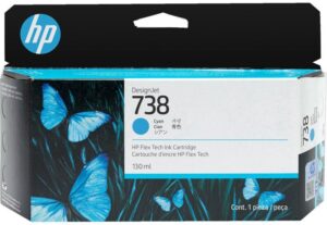 ראש דיו כחול מקורי HP 738 498N5A