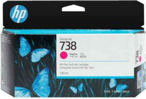 ראש דיו אדום מקורי HP 738 498N6A