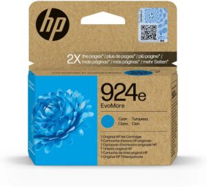 ראש דיו כחול מקורי HP 924e 4K0U7NE
