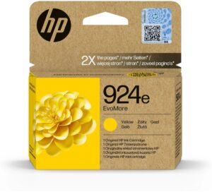 ראש דיו צהוב מקורי HP 924e 4K0U9NE