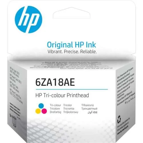 ראש הדפסה צבעוני מקורי HP 6ZA18AE