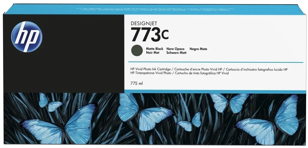 ראש דיו שחור מט מקורי HP 773 C1Q37A