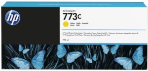 ראש דיו צהוב מקורי HP 773 C1Q40A