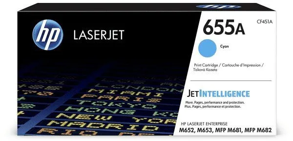 טונר כחול מקורי HP 655A CF451A