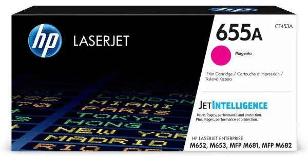 טונר אדום מקורי HP 655A CF453A