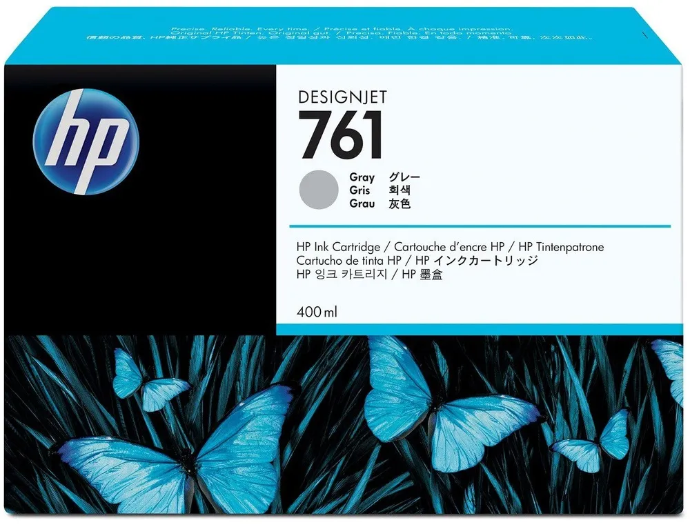 ראש דיו אפור מקורי HP 761 CM995A