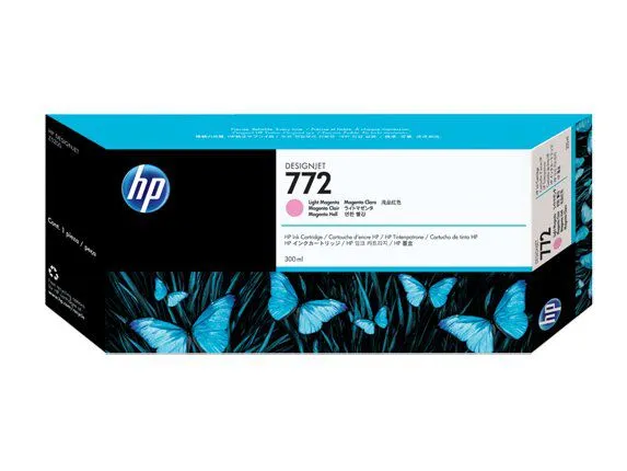 ראש דיו אדום בהיר מקורי HP 772 CN631A