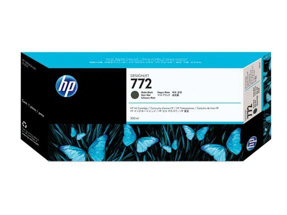 ראש דיו שחור מט מקורי HP 772 CN635A
