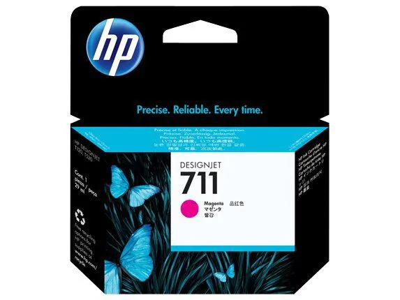 ראש דיו אדום מקורי HP 711 CZ131A