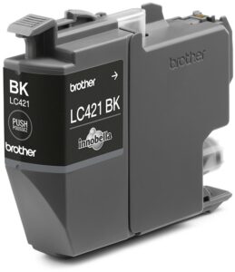 ראש דיו שחור מקורי Brother LC421BK