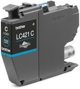 ראש דיו כחול מקורי Brother LC421C