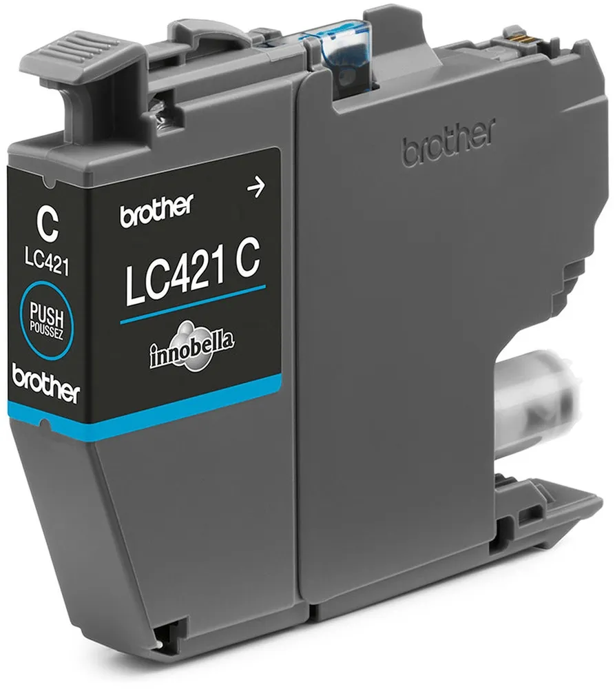 ראש דיו כחול מקורי Brother LC421C