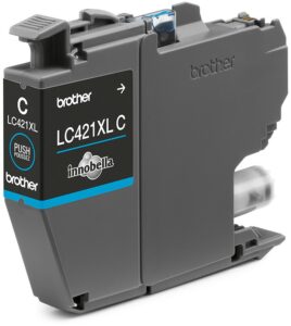 ראש דיו כחול מקורי Brother LC421XLC