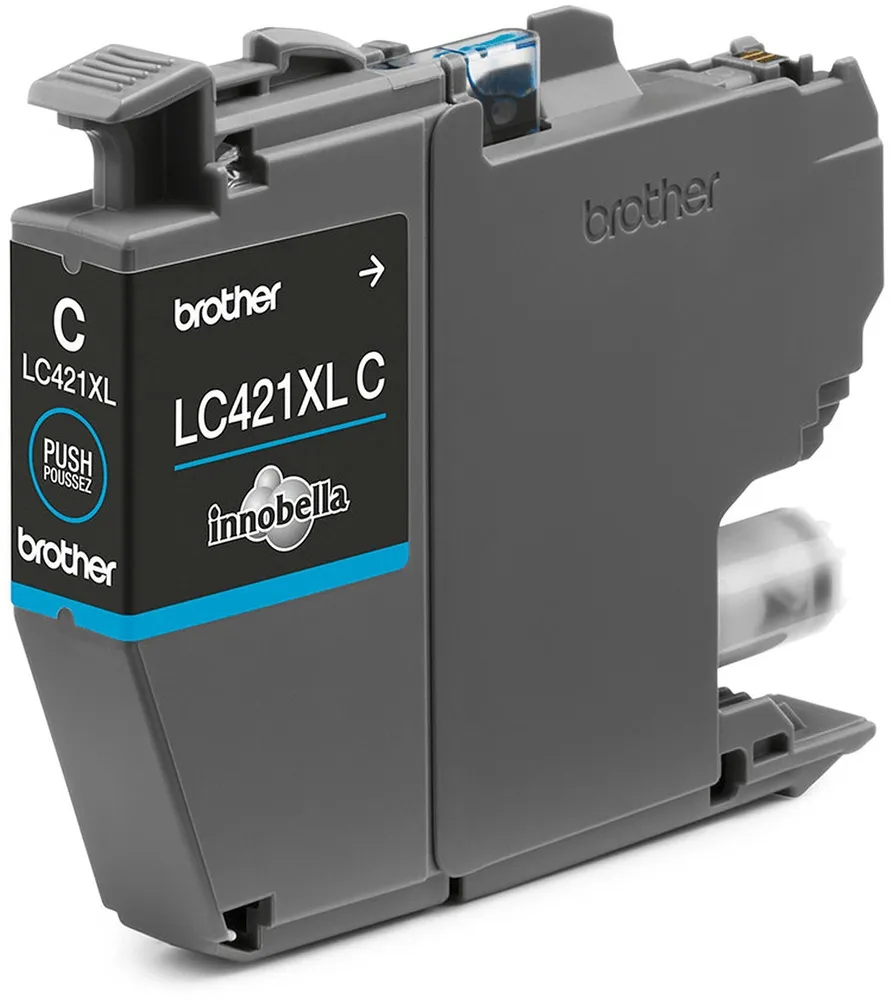 ראש דיו כחול מקורי Brother LC421XLC