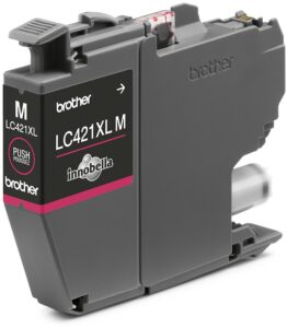 ראש דיו אדום מקורי Brother LC421XLM