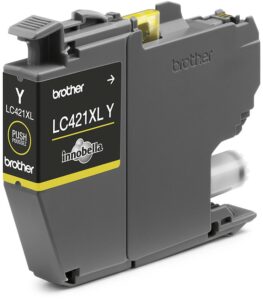 ראש דיו צהוב מקורי Brother LC421XLY