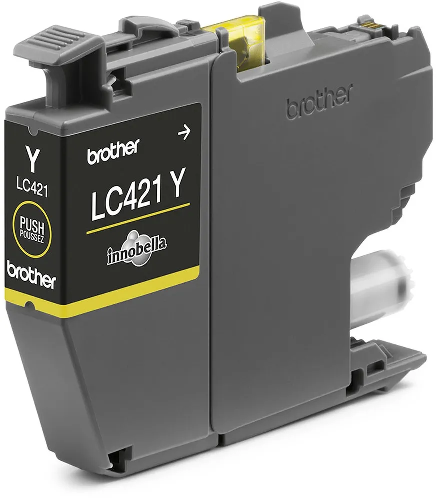 ראש דיו צהוב מקורי Brother LC421Y