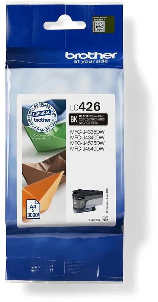 ראש דיו שחור מקורי Brother LC426BK