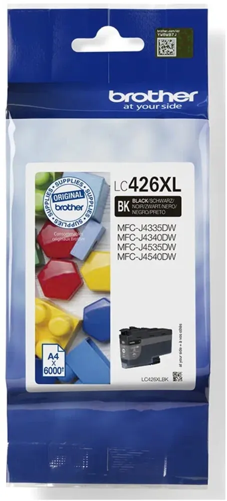 ראש דיו שחור מקורי Brother LC426XLBK