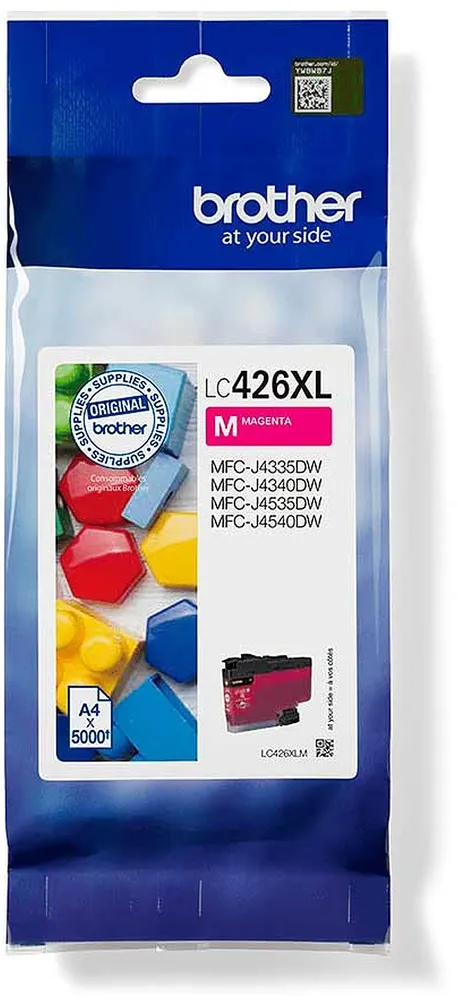ראש דיו אדום מקורי Brother LC426XLM