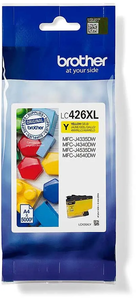 ראש דיו צהוב מקורי Brother LC426XLY