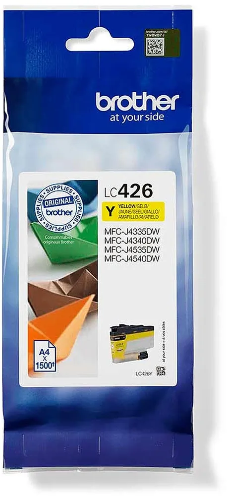 ראש דיו צהוב מקורי Brother LC426Y