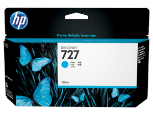 ראש דיו ציאן HP 727 130-ml B3P19A