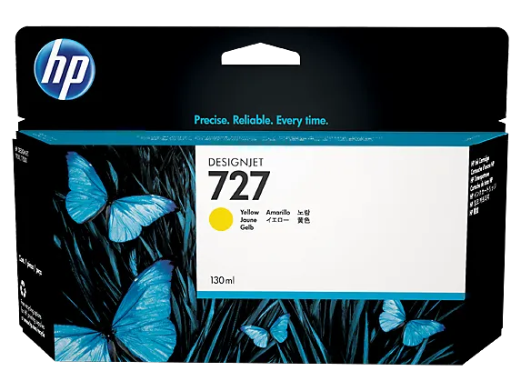 ראש דיו צהוב HP 727 130-ml B3P21A