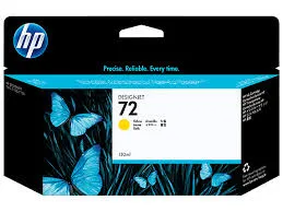 ראש דיו לפלוטר מקורי צהוב Hp C9373A 72