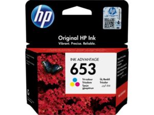 ‏ראש דיו צבעוני מקורי HP 653 3YM74AE