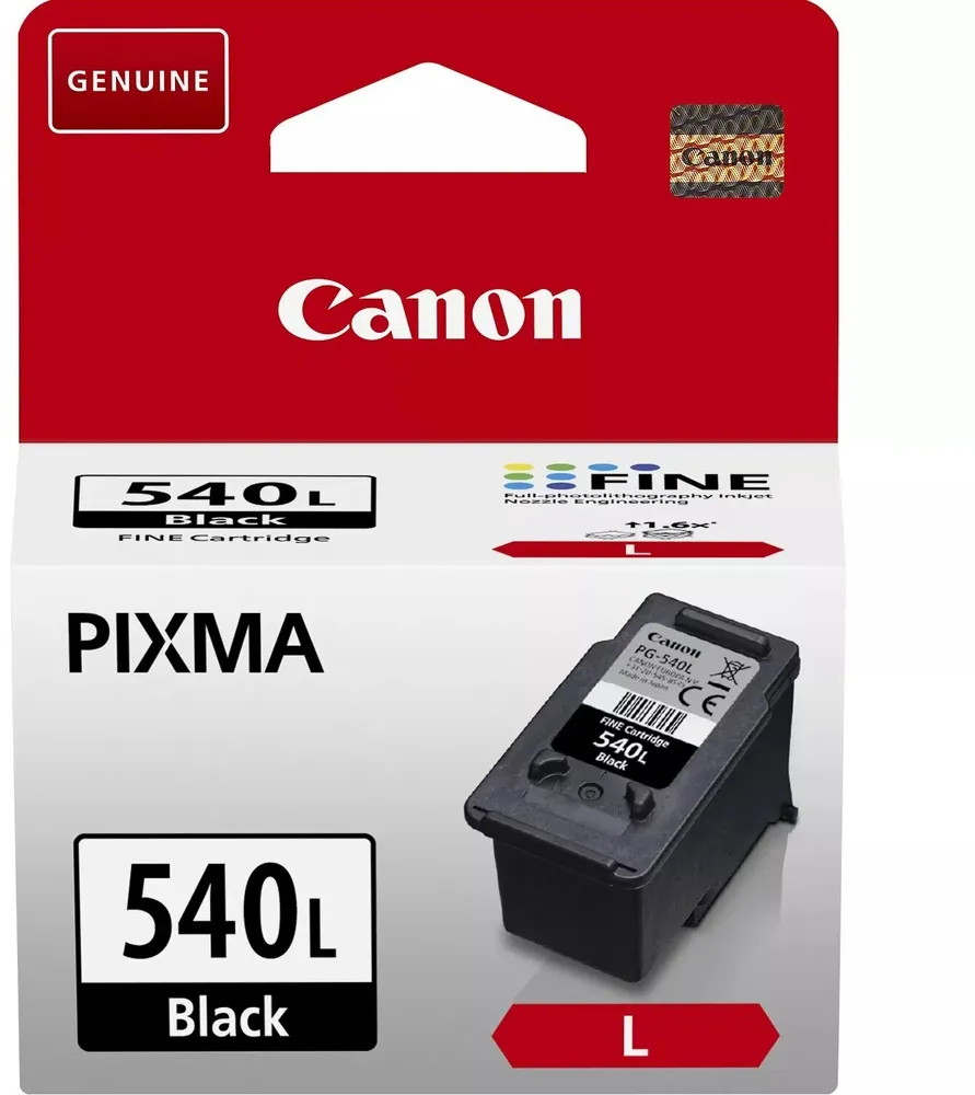 ראש דיו שחור מקורי Canon pg540L