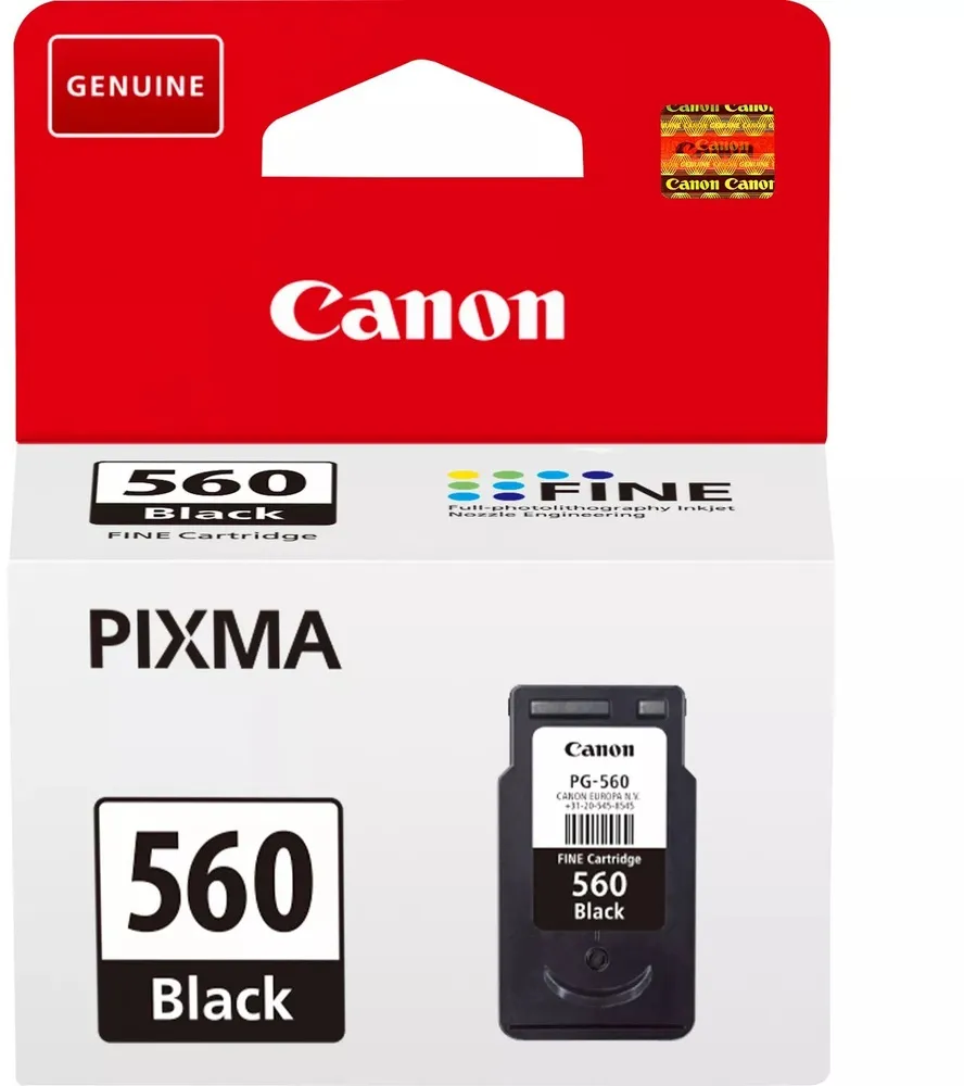 ‏ראש דיו שחור מקורי Canon PG560