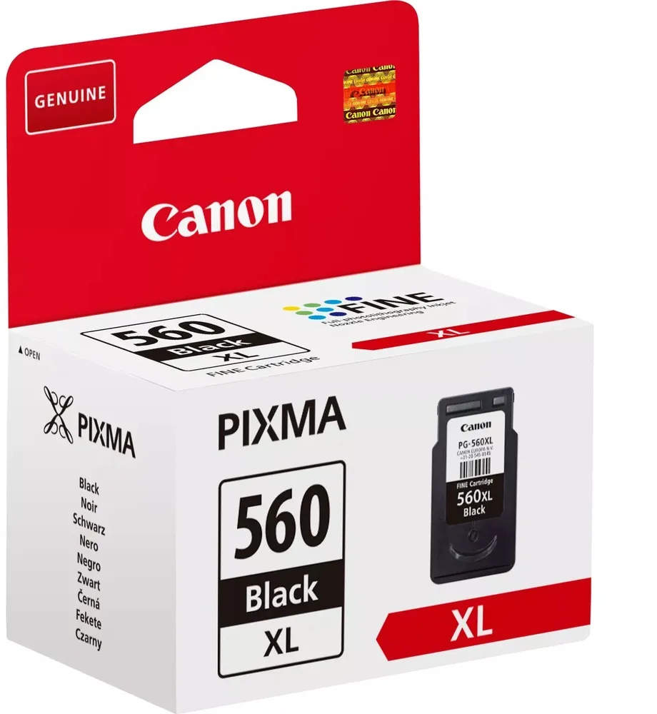 ‏ראש דיו שחור מקוריCanon PG560XL