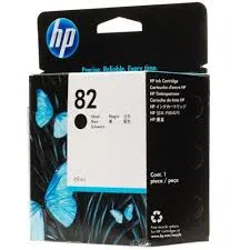 ראש דיו מקורי שחור HP 82 CH565A