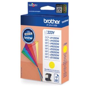 ראש דיו צהוב מקורי Brother LC223Y