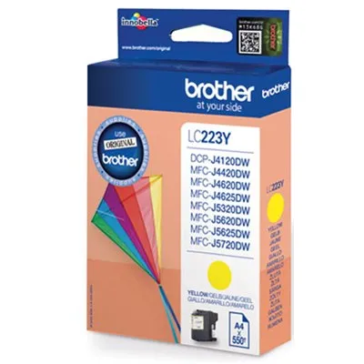 ראש דיו צהוב מקורי Brother LC223Y