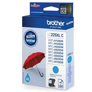 ראש דיו סיאן מקורי Brother LC225XLC