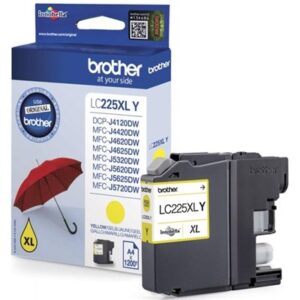 ראש דיו צהוב מקורי Brother LC225XLY