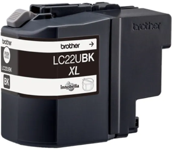 ראש דיו שחור מקורי Brother LC22UBK XL
