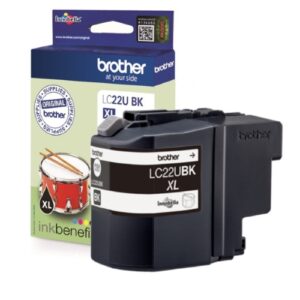 ראש דיו שחור מקורי Brother LC22UBK XL
