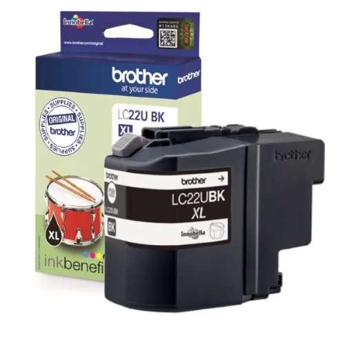 ראש דיו שחור מקורי Brother LC22UBK XL